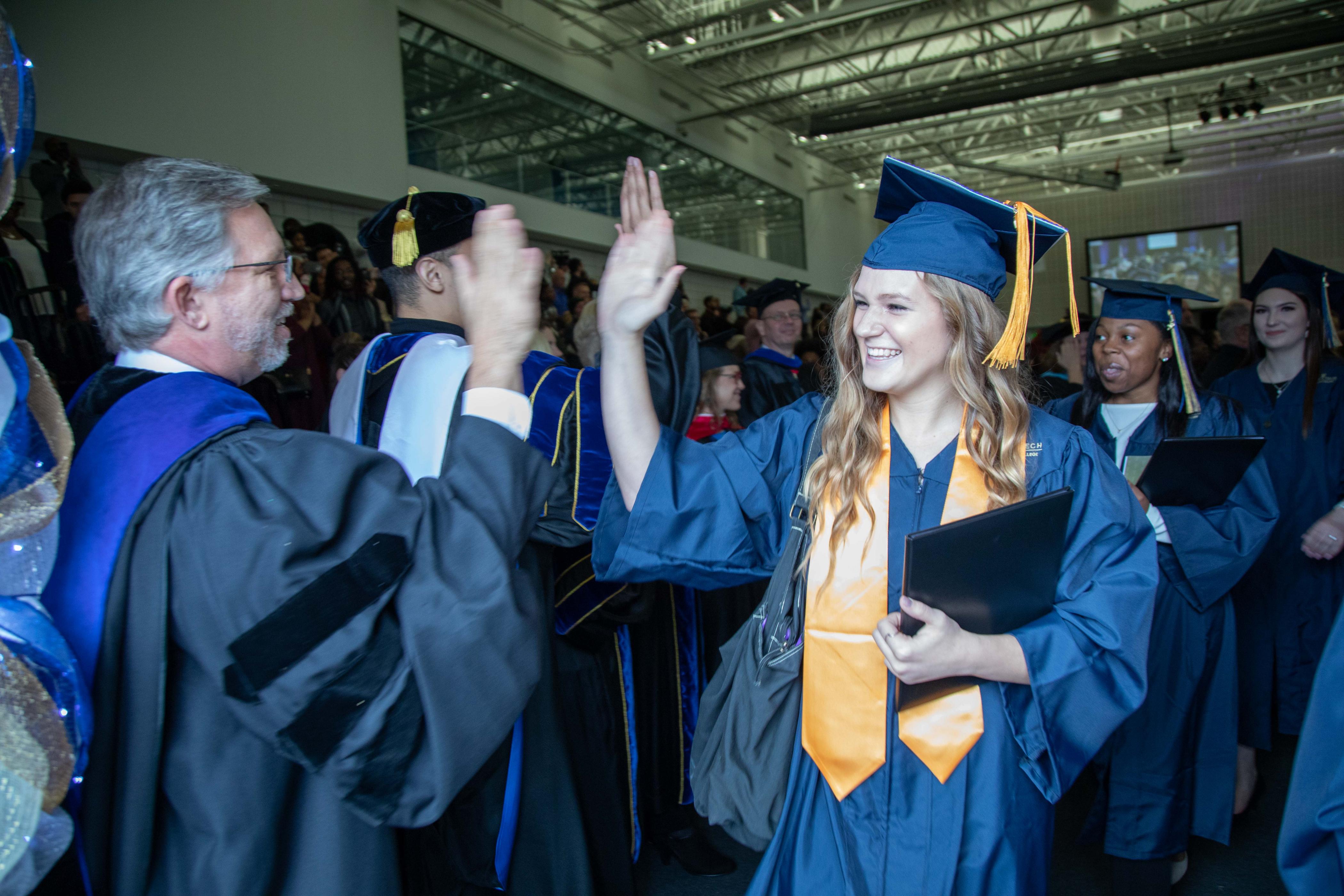 Hundreds of Students Graduate, Ready for New Beginnings Wake Tech